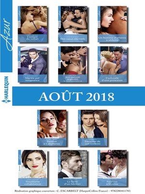 cover image of 11 romans Azur + 1 gratuit (n°3982 à 3992--Août 2018)
